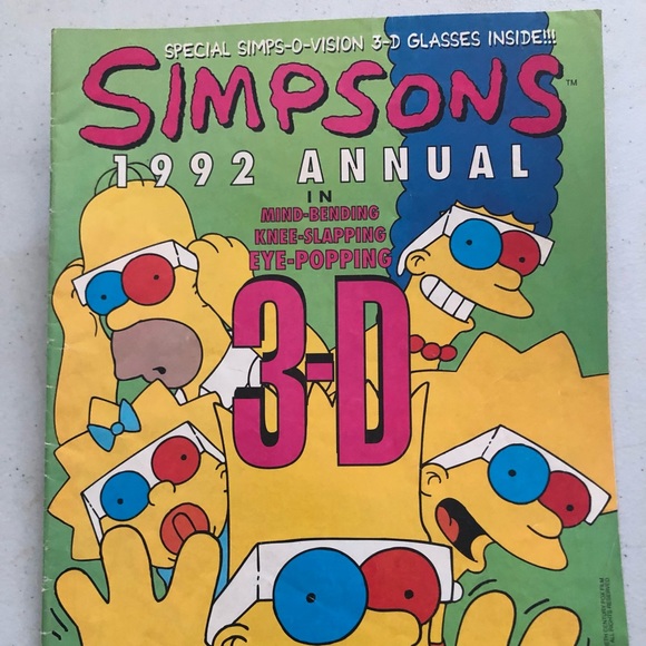 Simpson’s 1992 Annual Comic - Picture 1 of 2